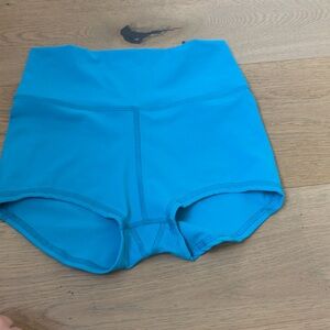 Vibrant Blue Women's Athletic Shorts